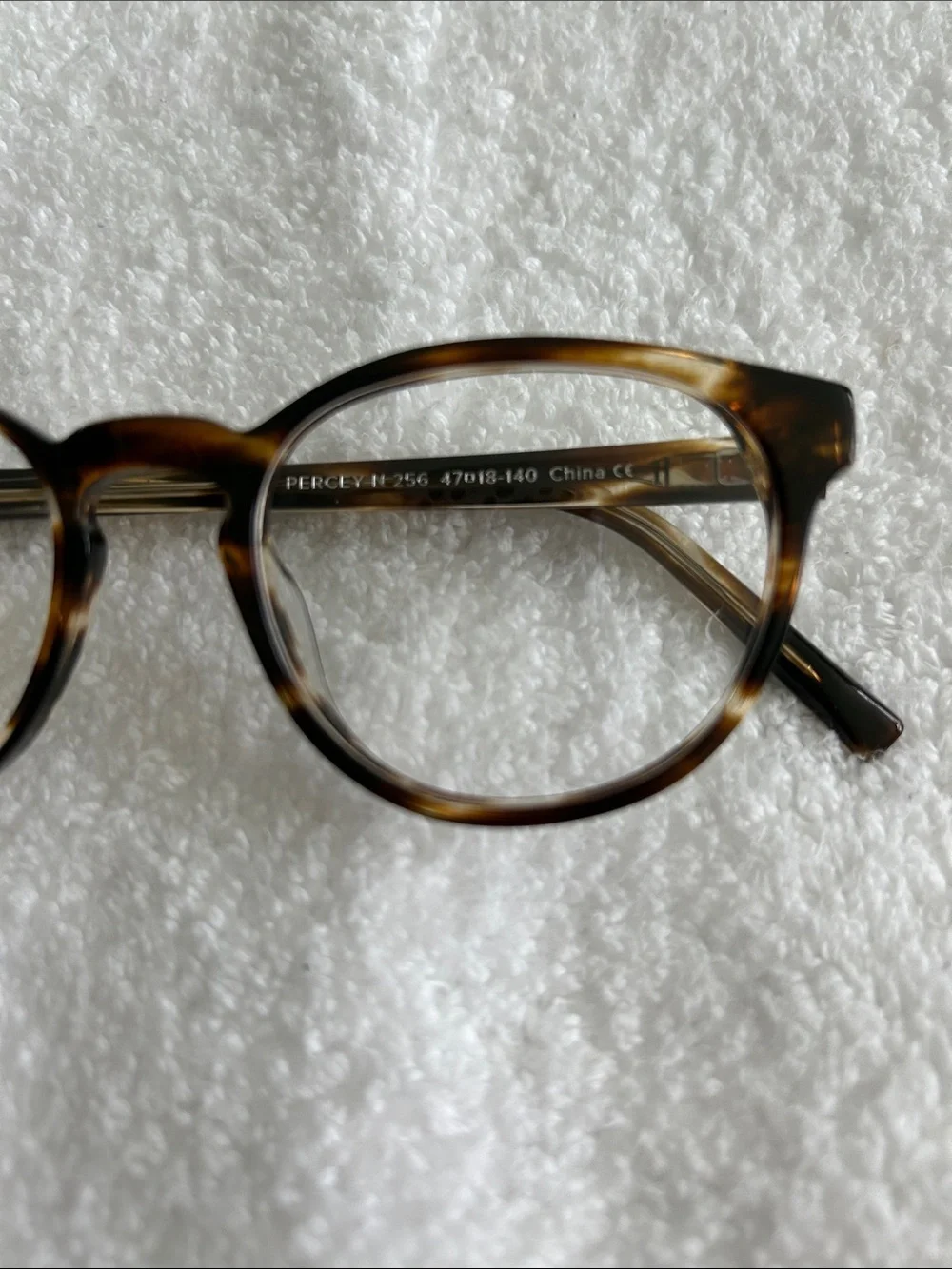 Warby Parker Percey Frame in Striped Sassafras, Narrow Width